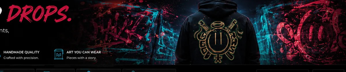 Limited drops graffiti shop hero